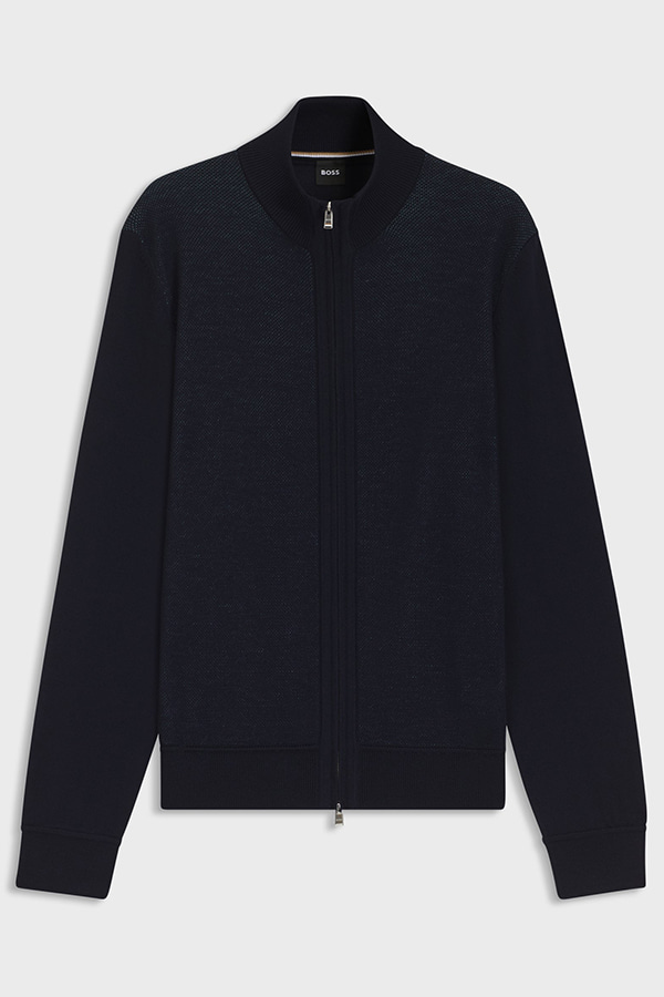 ΠΛΕΚΤΗ ΖΑΚΕΤΑ BOSS - 404 ΜΠΛΕ